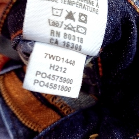 Lucky Brand Womens Sweet N Low Bootcut Jeans 33x29 Dark Wash Stretch Y2K Style - Picture 11 of 11